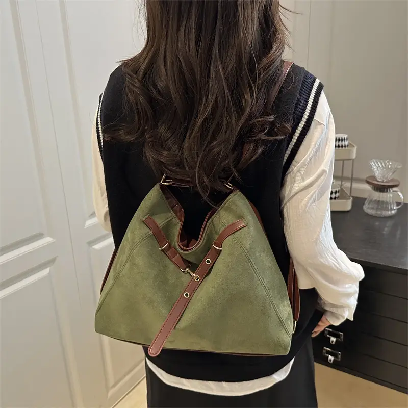 Velvet Shoulder Bag Large Capacity 2026 Women - Image 9