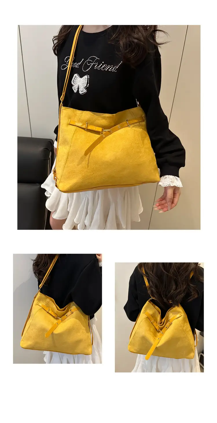 Velvet Shoulder Bag Large Capacity 2026 Women — feature 12