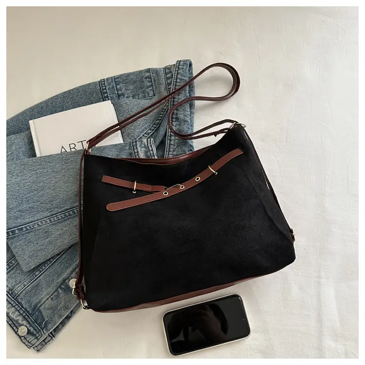 Velvet Shoulder Bag Large Capacity 2026 Women — feature 15