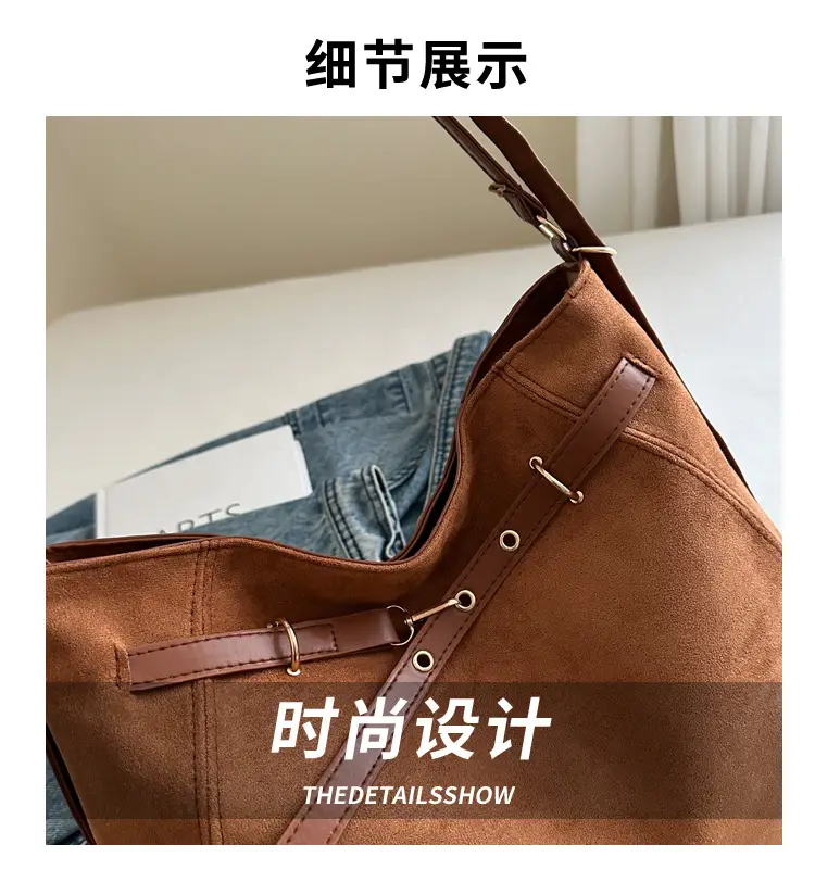 Velvet Shoulder Bag Large Capacity 2026 Women — feature 3