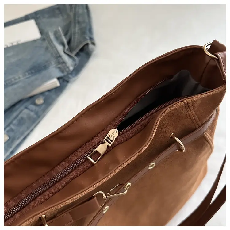 Velvet Shoulder Bag Large Capacity 2026 Women — feature 35