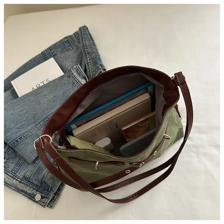 Velvet Shoulder Bag Large Capacity 2026 Women — feature 40