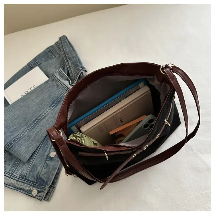 Velvet Shoulder Bag Large Capacity 2026 Women — feature 42