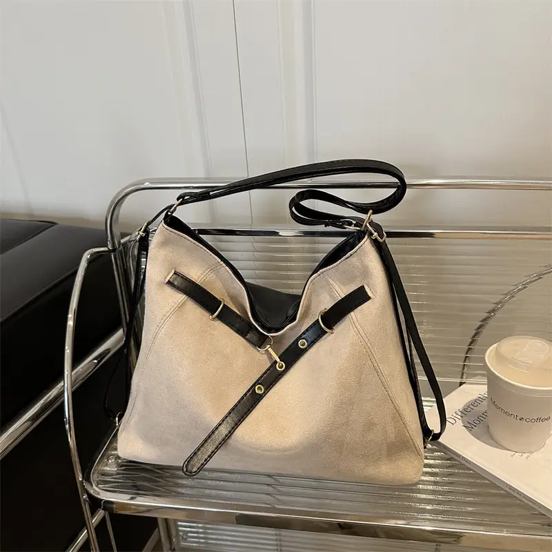 Velvet Shoulder Bag Large Capacity 2026 Women - Image 5