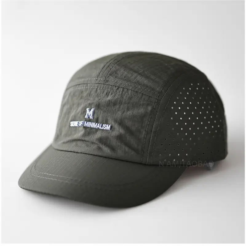 Black Offset Letter Baseball Cap Unisex Quick-Dry Sunshade - Image 10