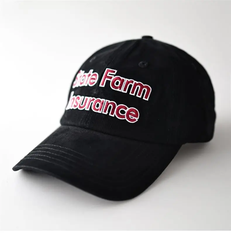 State Form Insurance Letter Embroidered Cap — feature 5