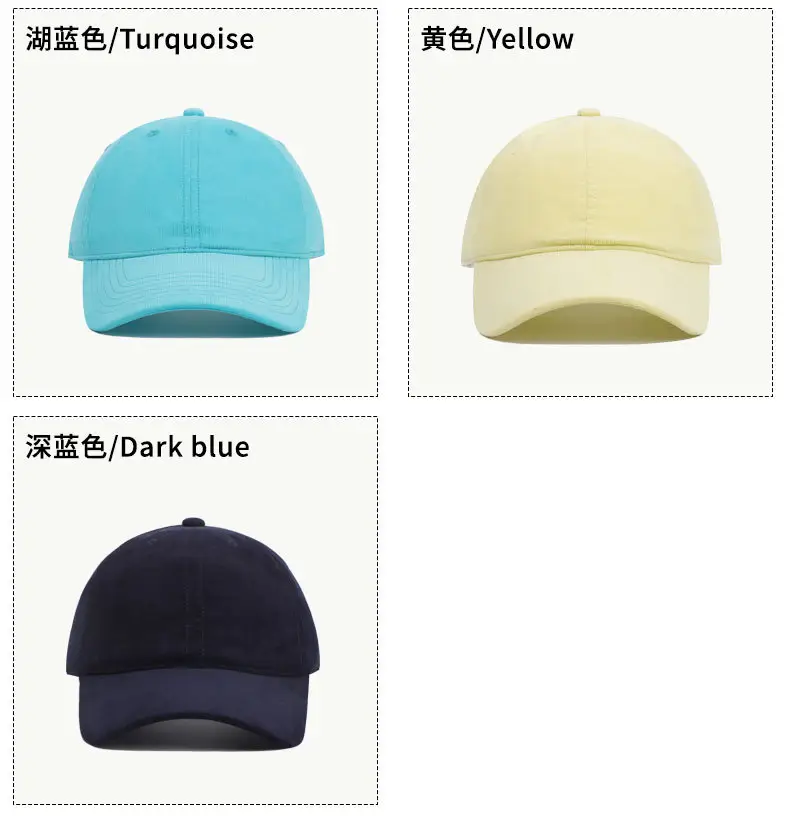 Purple Soft Cotton Baseball Cap for Women Men — feature 10