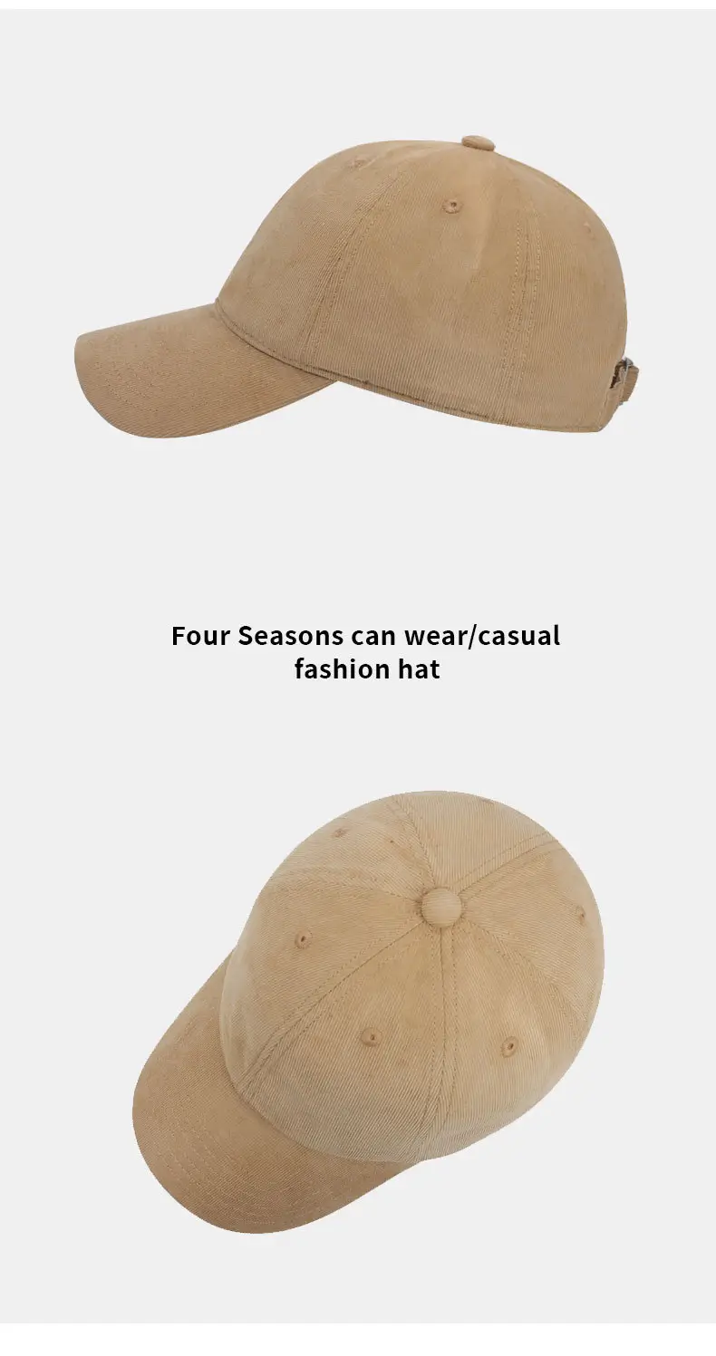 Purple Soft Cotton Baseball Cap for Women Men — feature 16
