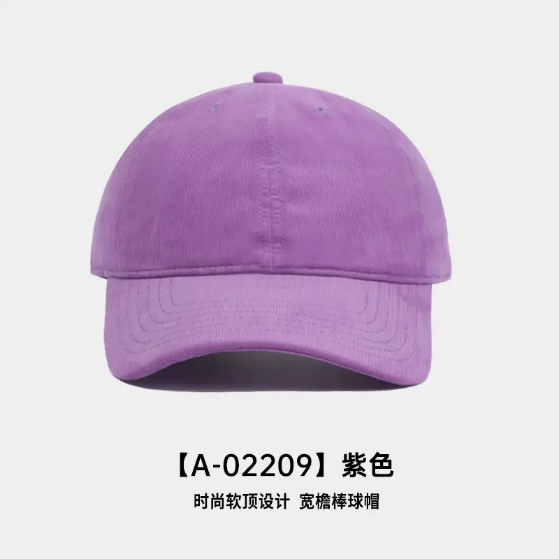 Purple Soft Cotton Baseball Cap for Women Men - Image 21