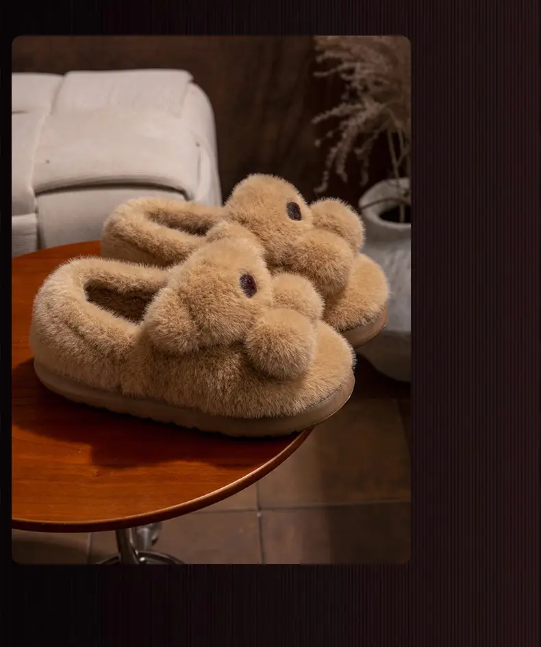 Little Bear Cotton Slippers Girls Autumn Winter 2025 — feature 15