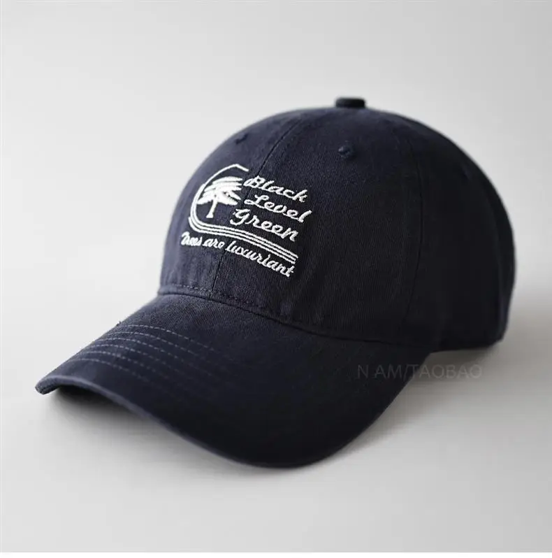 Brown Letter Embroidered Baseball Cap for Men Women — feature 1