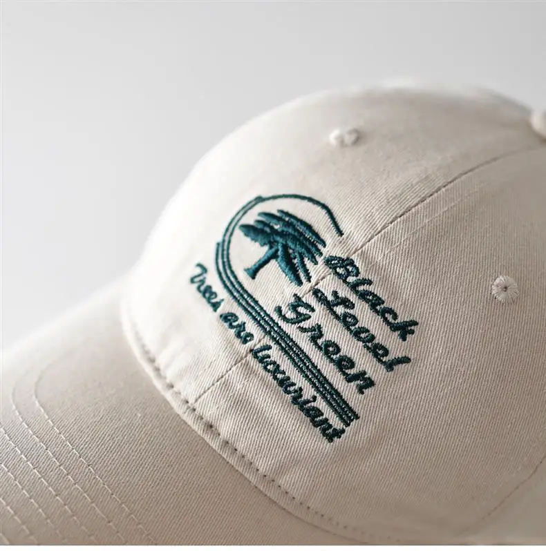 Brown Letter Embroidered Baseball Cap for Men Women — feature 11
