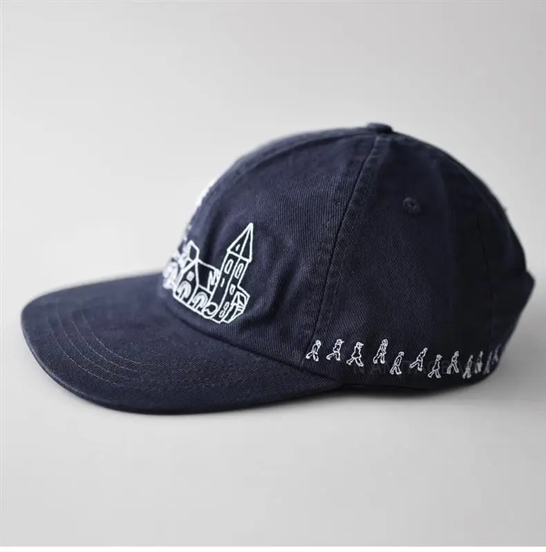 Korean Style Embroidered Sun & Mosque Cap for Men Women — feature 3