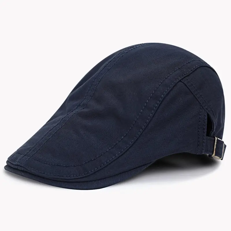 Vintage Solid Color Artist Beret Unisex Fashion Literary Casual Newsboy Cap British Style Forward Cap Trendy