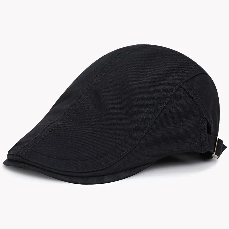 Vintage Solid Color Artist Beret Unisex Fashion Literary Casual Newsboy Cap British Style Forward Cap Trendy - Image 2
