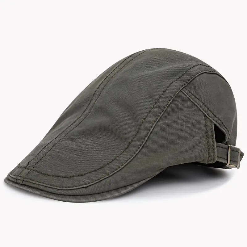 Vintage Solid Color Artist Beret Unisex Fashion Literary Casual Newsboy Cap British Style Forward Cap Trendy - Image 4