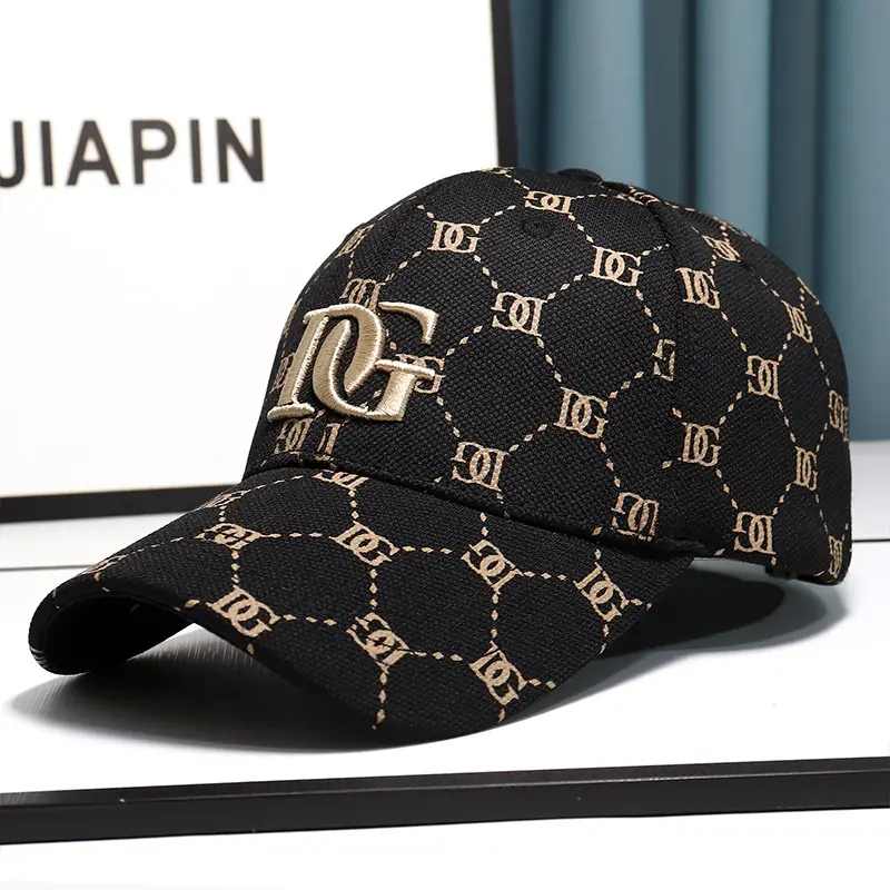 Korean Letter Embroidery Duckbill Cap Unisex Baseball Sun Protection - Image 7