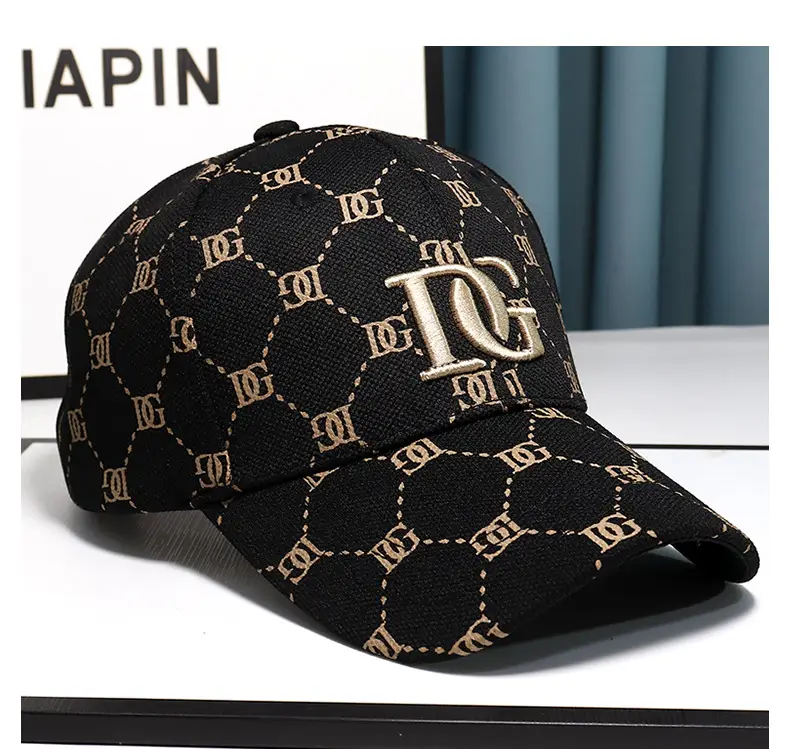 Korean Letter Embroidery Duckbill Cap Unisex Baseball Sun Protection — feature 12