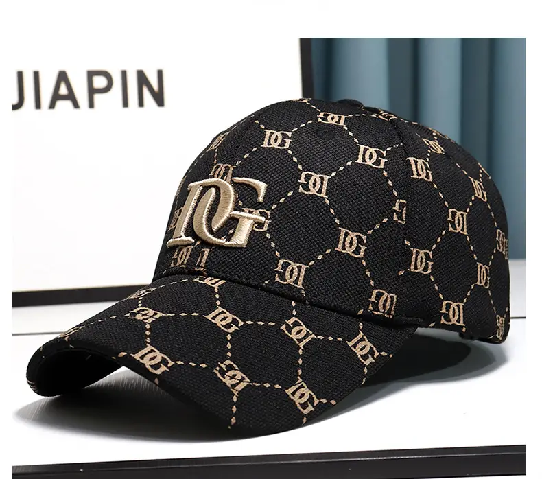 Korean Letter Embroidery Duckbill Cap Unisex Baseball Sun Protection — feature 7