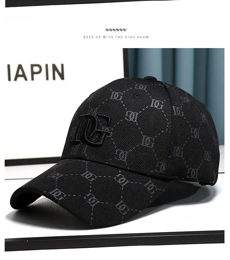 Korean Letter Embroidery Duckbill Cap Unisex Baseball Sun Protection — feature 8