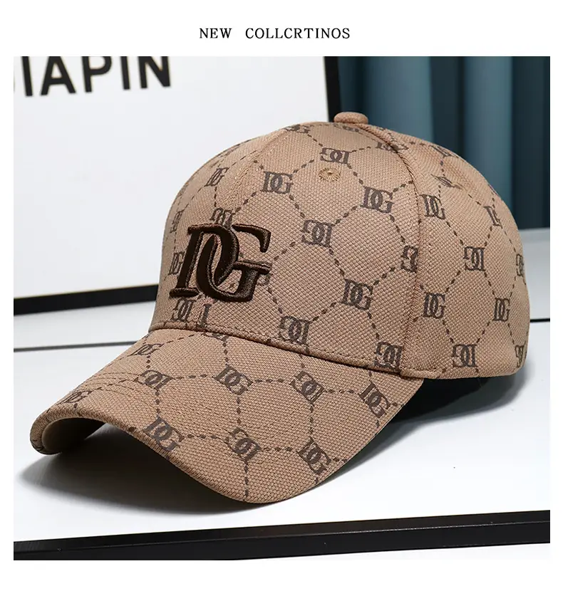 Korean Letter Embroidery Duckbill Cap Unisex Baseball Sun Protection — feature 9