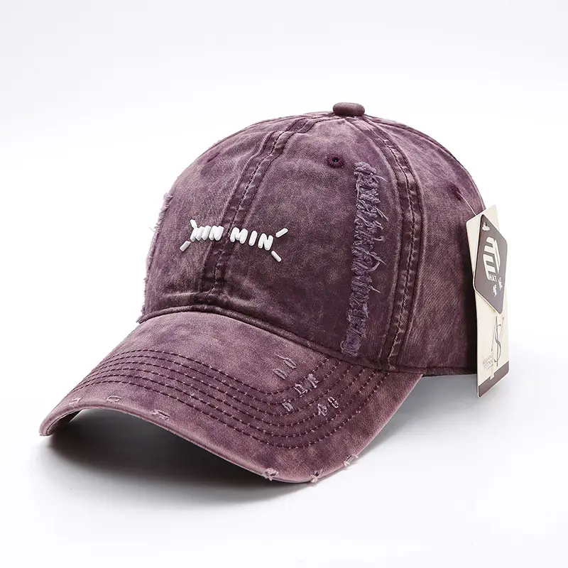Black Korean Style Letter Baseball Cap for Women - Image 3