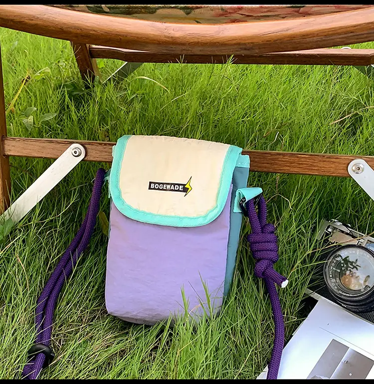 Men's 2-Piece Crossbody & Shoulder Bag Set Contrast Colors — feature 24