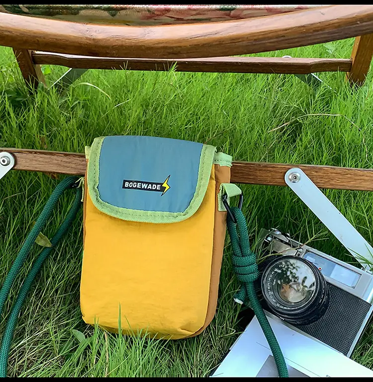 Men's 2-Piece Crossbody & Shoulder Bag Set Contrast Colors — feature 27