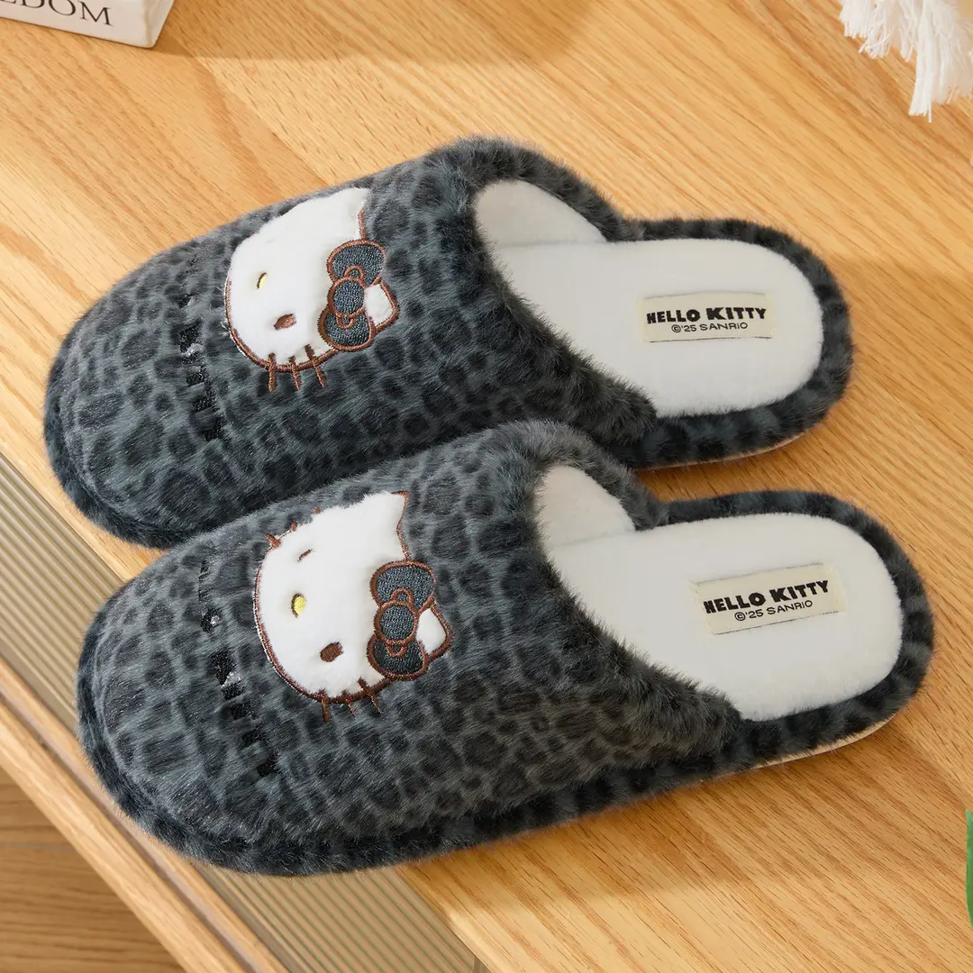 Furry Slippers for Women's Outer Wear 2025 New Indoor Home Winter Internet Celebrity Thick-Soled Furry Plush Shoes Autumn and Winter - Image 5