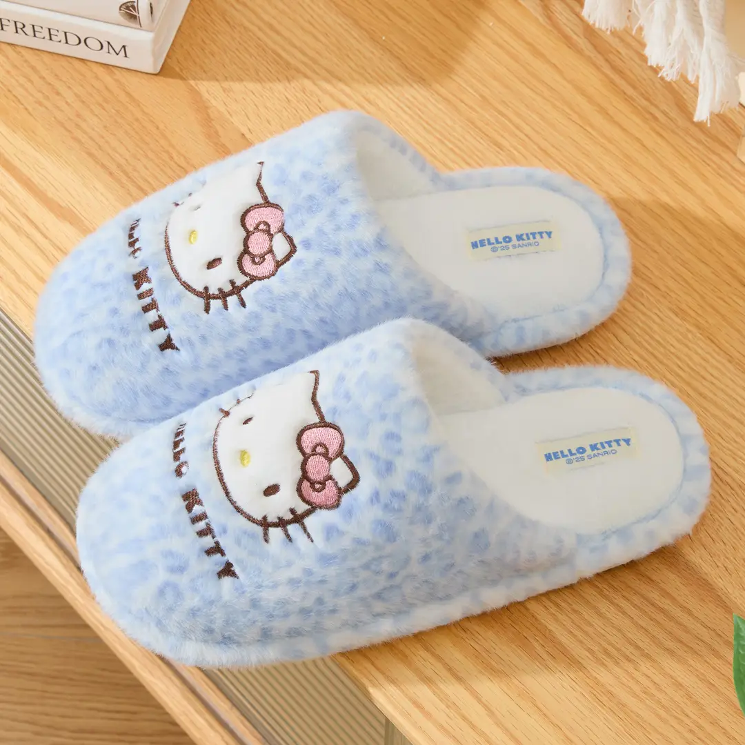 Furry Slippers for Women's Outer Wear 2025 New Indoor Home Winter Internet Celebrity Thick-Soled Furry Plush Shoes Autumn and Winter - Image 6