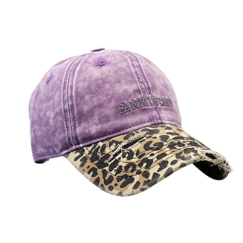 Vintage Leopard Print Baseball Cap for Women 2025 - Image 10