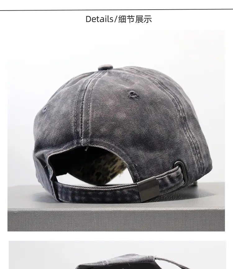 Vintage Leopard Print Baseball Cap for Women 2025 — feature 3