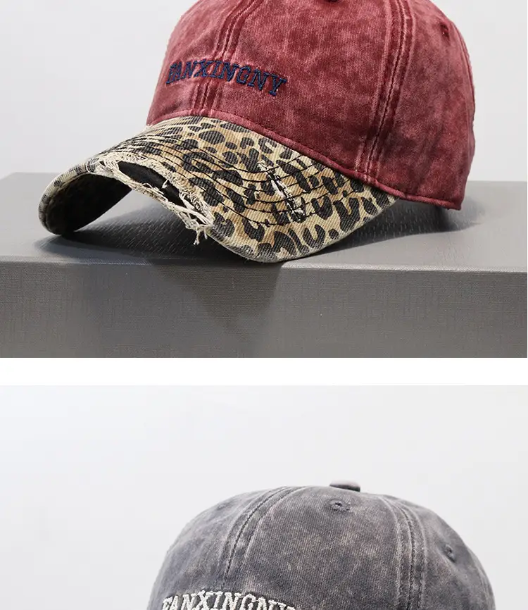 Vintage Leopard Print Baseball Cap for Women 2025 — feature 5