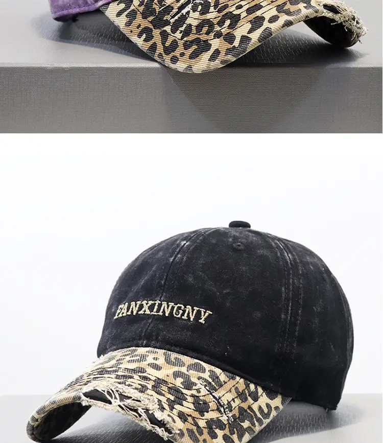 Vintage Leopard Print Baseball Cap for Women 2025 — feature 7