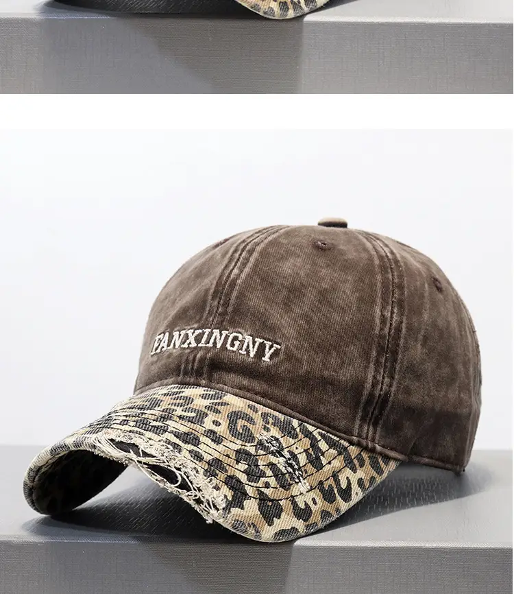 Vintage Leopard Print Baseball Cap for Women 2025 — feature 8