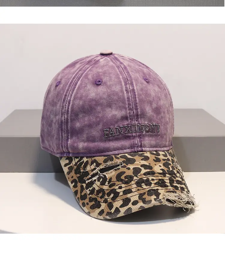 Vintage Leopard Print Baseball Cap for Women 2025 — feature 9