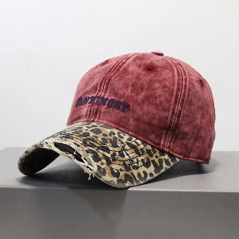 Vintage Leopard Print Baseball Cap for Women 2025 - Image 3