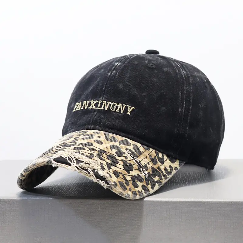 Vintage Leopard Print Baseball Cap for Women 2025 - Image 4