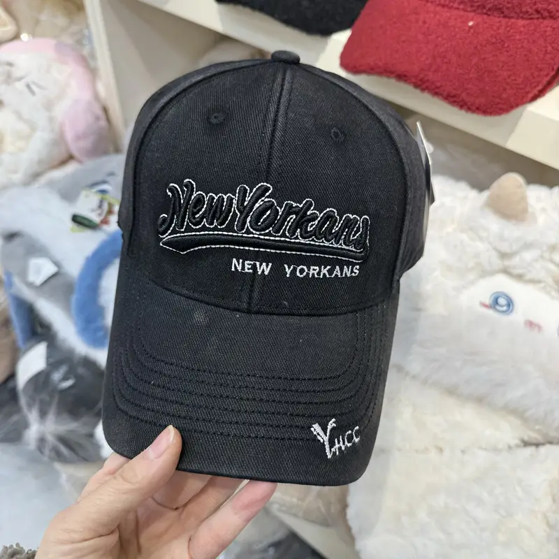 New Yorkas Women Baseball Cap with Sunshade Curved Brim — feature 2