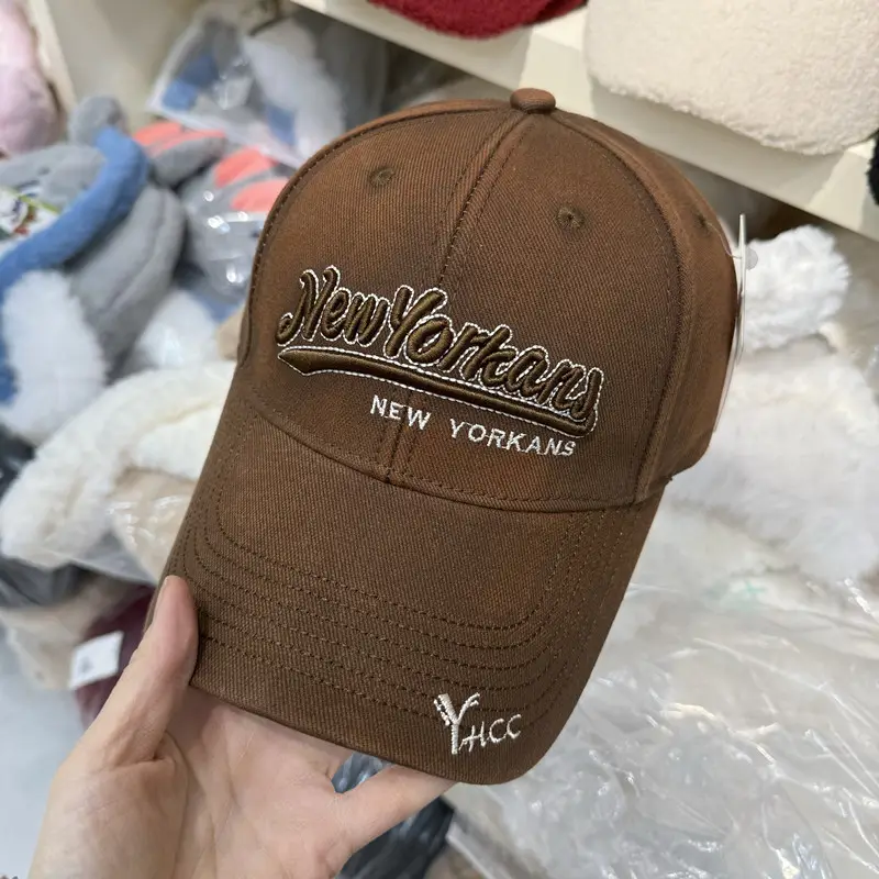 New Yorkas Women Baseball Cap with Sunshade Curved Brim — feature 4