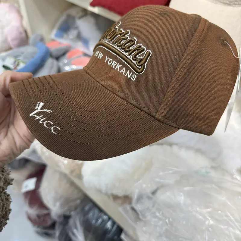 New Yorkas Women Baseball Cap with Sunshade Curved Brim — feature 5