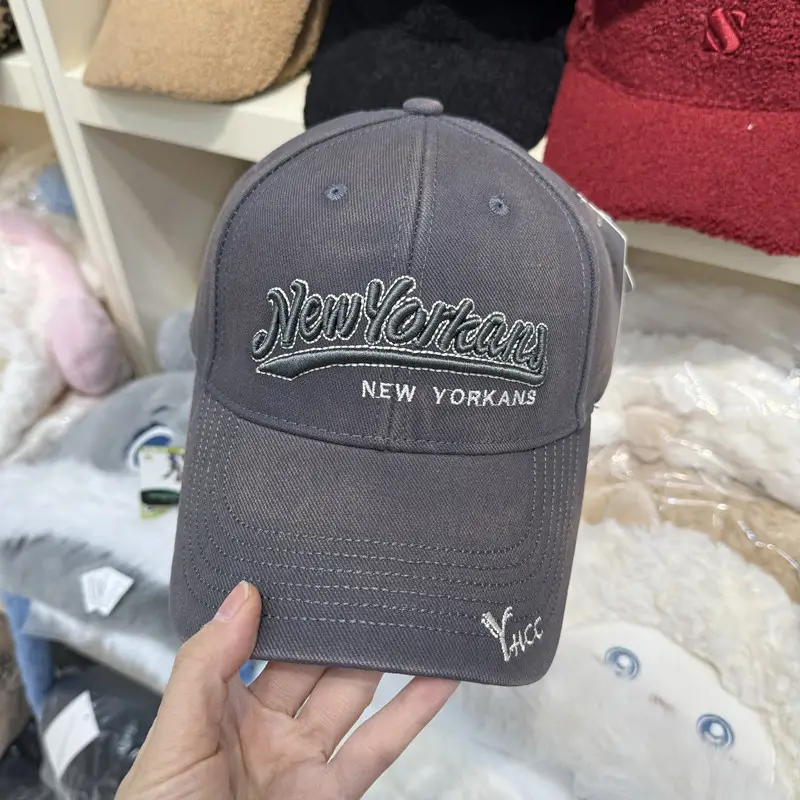 New Yorkas Women Baseball Cap with Sunshade Curved Brim — feature 6