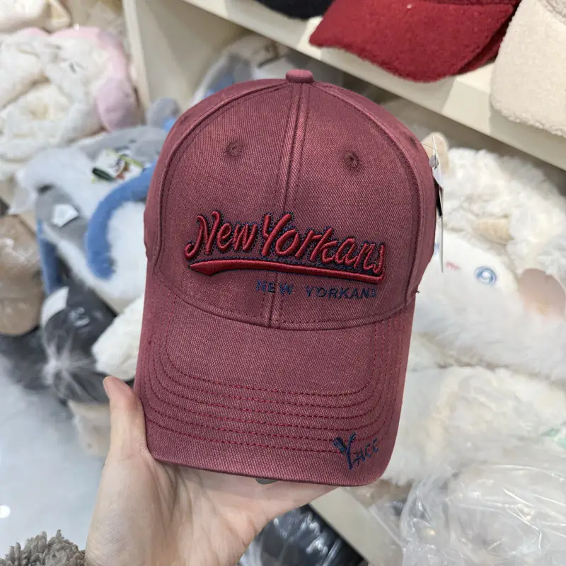 New Yorkas Women Baseball Cap with Sunshade Curved Brim - Image 3
