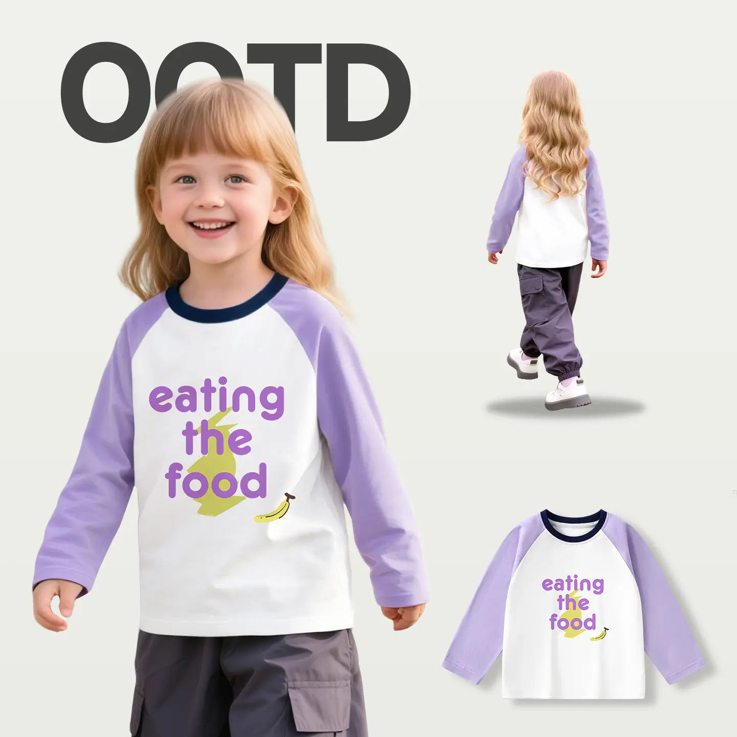Girls Long Sleeve T-Shirt Cotton Spring Autumn