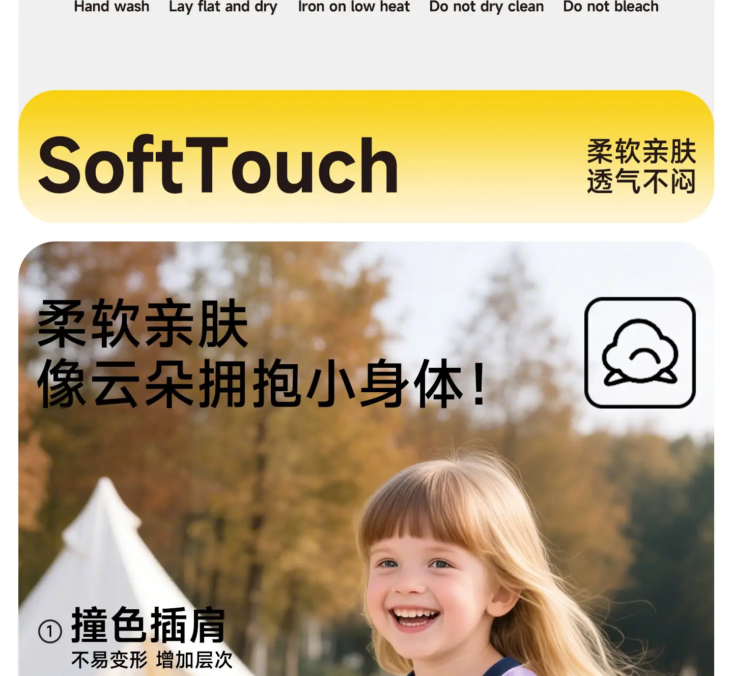 Girls Long Sleeve T-Shirt Cotton Spring Autumn — feature 6