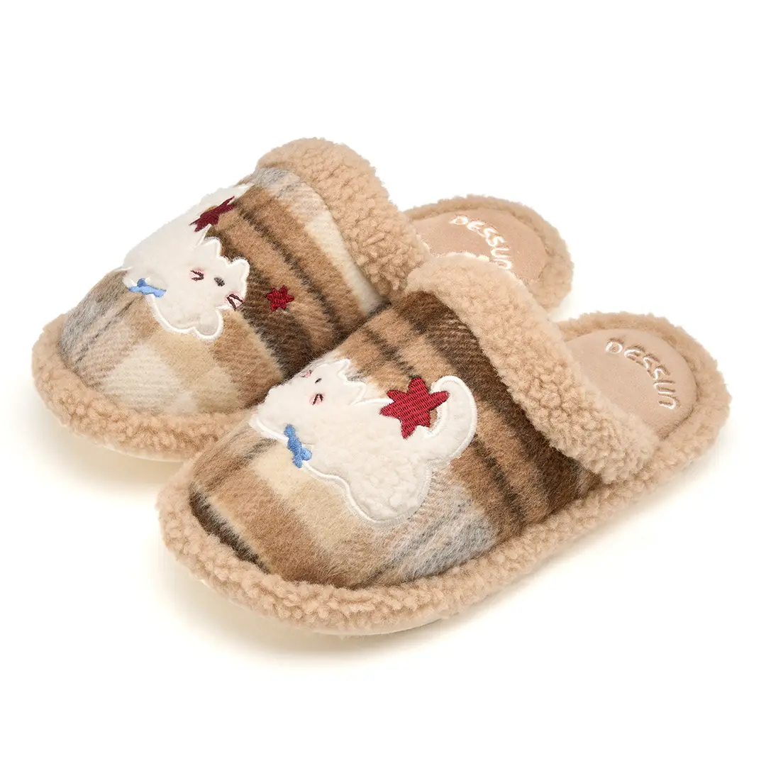 Lidani Cotton Slippers for Women, Winter 2026 Model, Indoor Home Warm Fur Slippers for Men, Household Use, Men's Autumn and Winter - Image 8