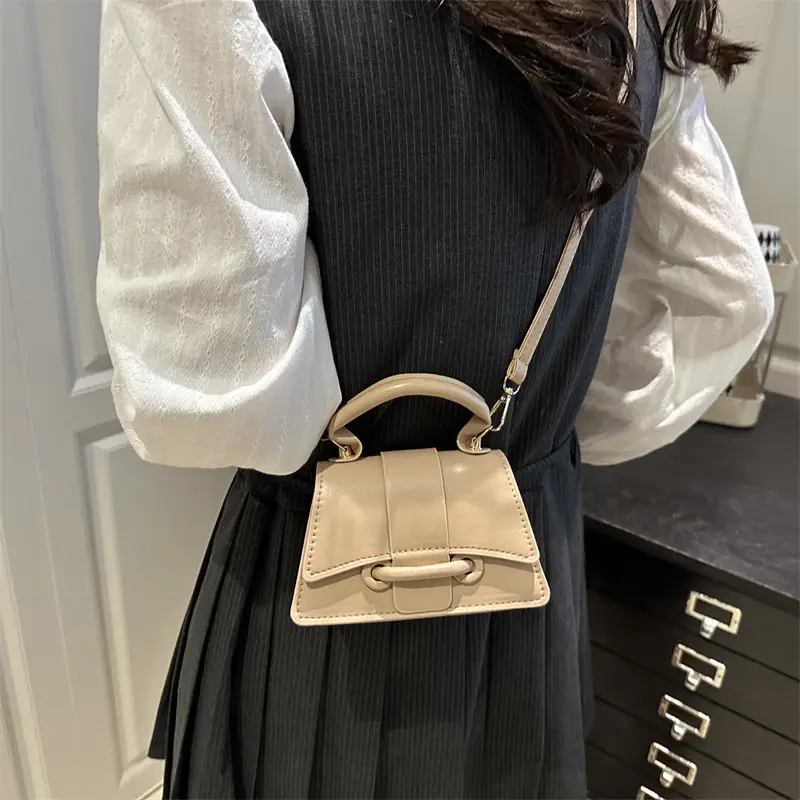 White Crossbody Bag for Women 2025 Summer