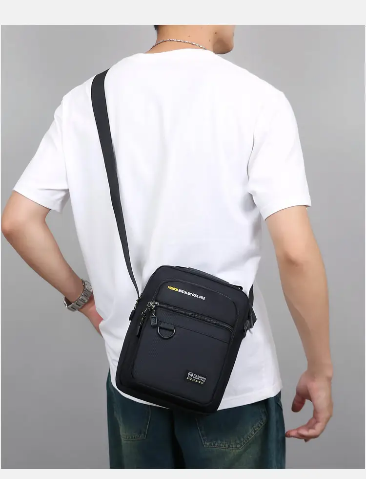 Men's Waterproof Crossbody Shoulder Bag Large Capacity — feature 22