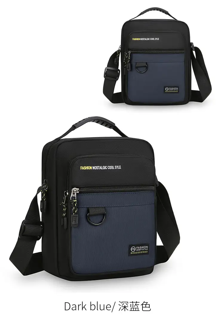 Men's Waterproof Crossbody Shoulder Bag Large Capacity — feature 24