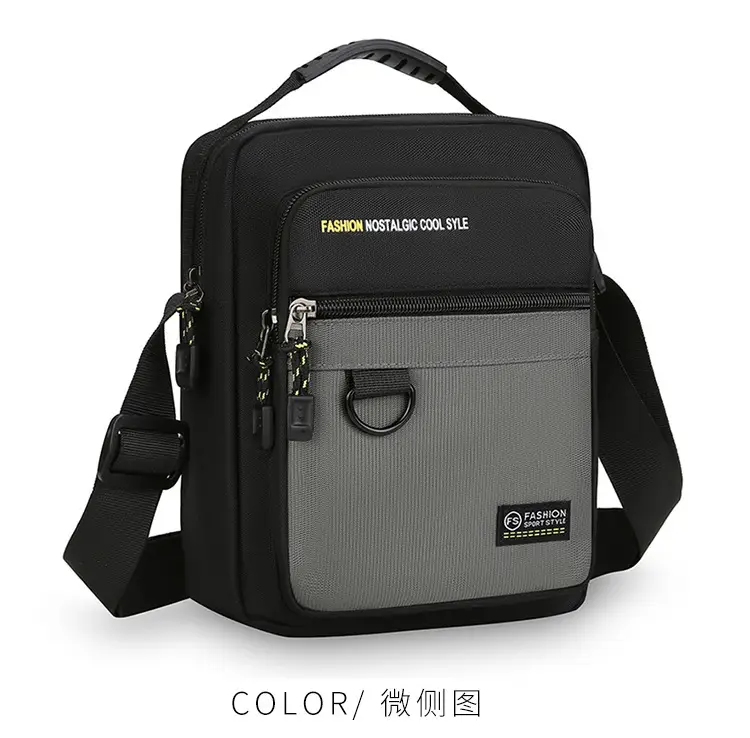 Men's Waterproof Crossbody Shoulder Bag Large Capacity — feature 28